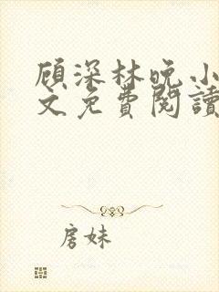 顾深林晚小说全文免费阅读