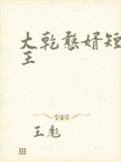 大乾憨婿短剧女主封面