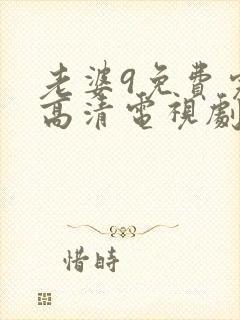 老婆9免费完整高清电视剧在线封面