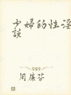 少妇的性淫文小说