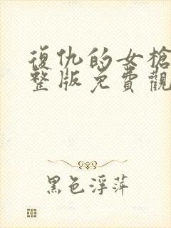 复仇的女枪手完整版免费观看