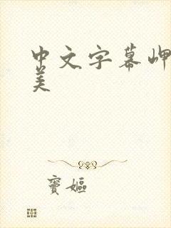 中文字幕岬奈奈美封面