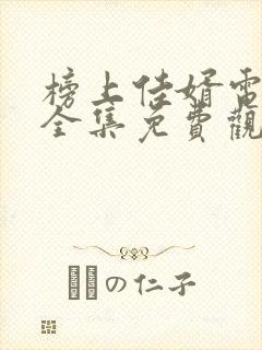 榜上佳婿电视剧全集免费观看高清2025在线封面