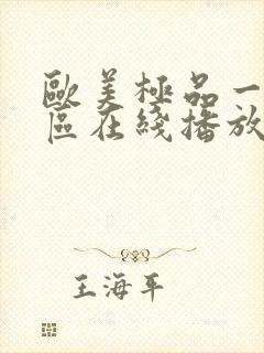 欧美极品一区二区在线播放国产