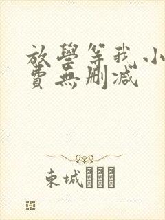 放学等我小说免费无删减