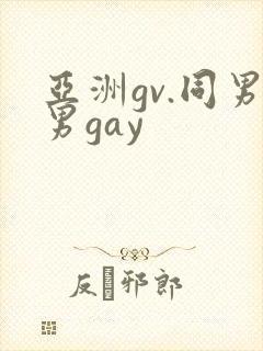 亚洲gv.同男男gay封面