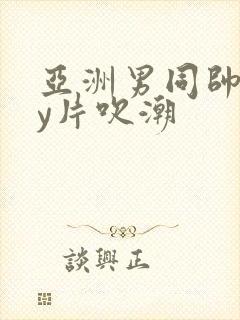 亚洲男同帅gay片吹潮