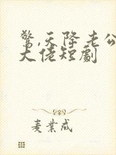 惊,天降老公是大佬短剧封面