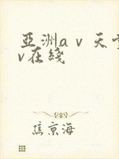 亚洲aⅴ天堂av在线