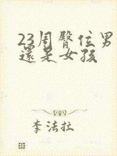 23周臀位男孩还是女孩