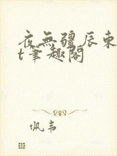 夜无疆辰东txt笔趣阁