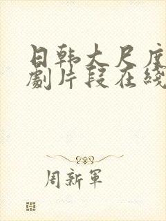 日韩大尺度电视剧片段在线观看