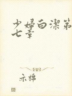 少妇白洁第三十七章