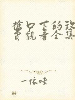 枪口下的玫瑰免费观看全集高清