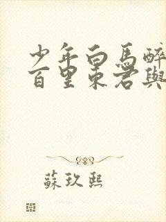 少年白马醉春风百里东君与叶鼎之谁更强封面