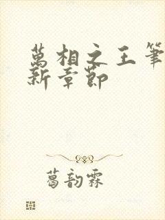 万相之王笔趣最新章节