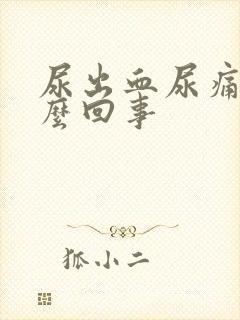 尿出血尿痛是怎么回事