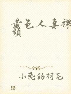 黄色人妻裸体视频