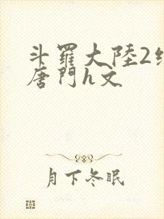 斗罗大陆2绝世唐门h文
