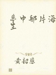 梦中那片海肖春生