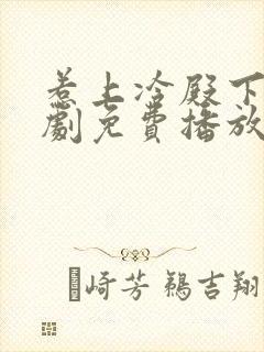 惹上冷殿下电视剧免费播放封面