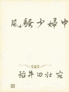 风骚少妇中字
