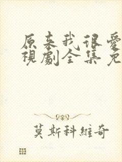 原来我很爱你电视剧全集免费观看