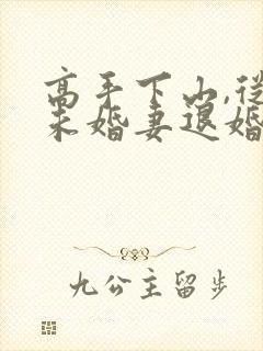 高手下山,从跟未婚妻退婚开始短剧在