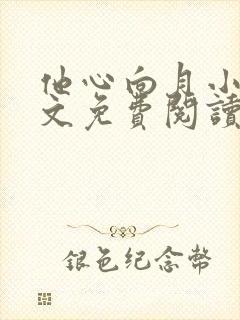 他心向月小说全文免费阅读封面