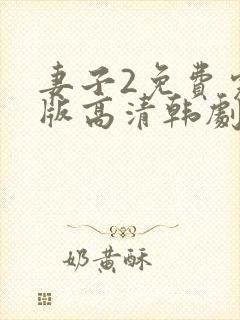 妻子2免费完整版高清韩剧在线观看全集