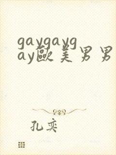 gaygaygay欧美男男