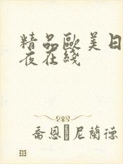 精品欧美日韩午夜在线