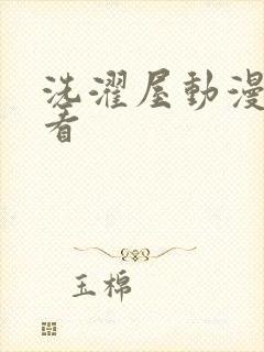 洗濯屋动漫在线看