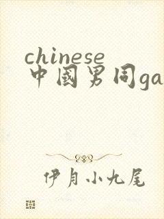 chinese中国男同gay