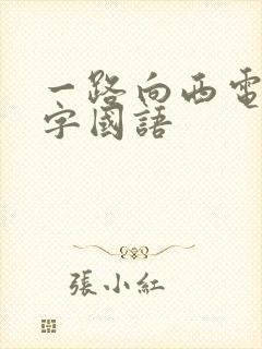 一路向西电影中字国语