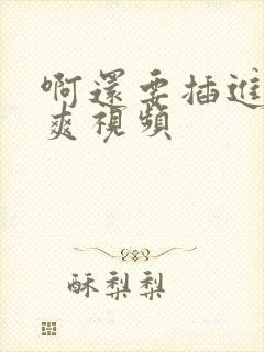 啊还要插进去好爽视频封面