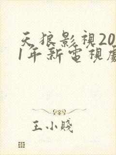 天狼影视2021年新电视剧