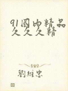 91国内精品久久久久精