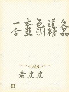 一本色道久久综合亚洲精品小说封面