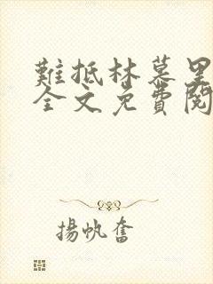 难抵林慕里靳遇全文免费阅读