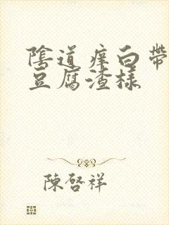 阴道痒白带发黄豆腐渣样