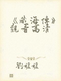 《藏海传》在线观看高清