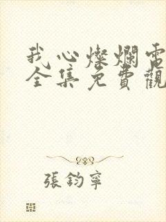 我心灿烂电视剧全集免费观看