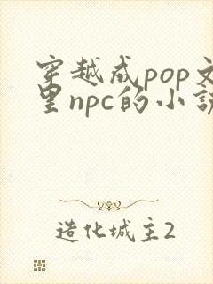 穿越成pop文里npc的小说