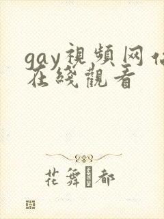 gay视频网站在线观看