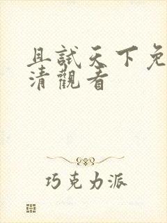 且试天下免费高清观看封面