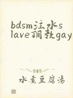 bdsm注水slave调教gay视频