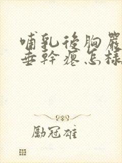 哺乳后胸严重下垂干瘪怎样丰胸封面