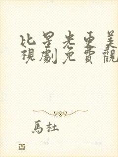 比星光更美丽电视剧免费观看全集