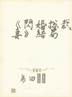 《闪婚总裁契约妻》结局